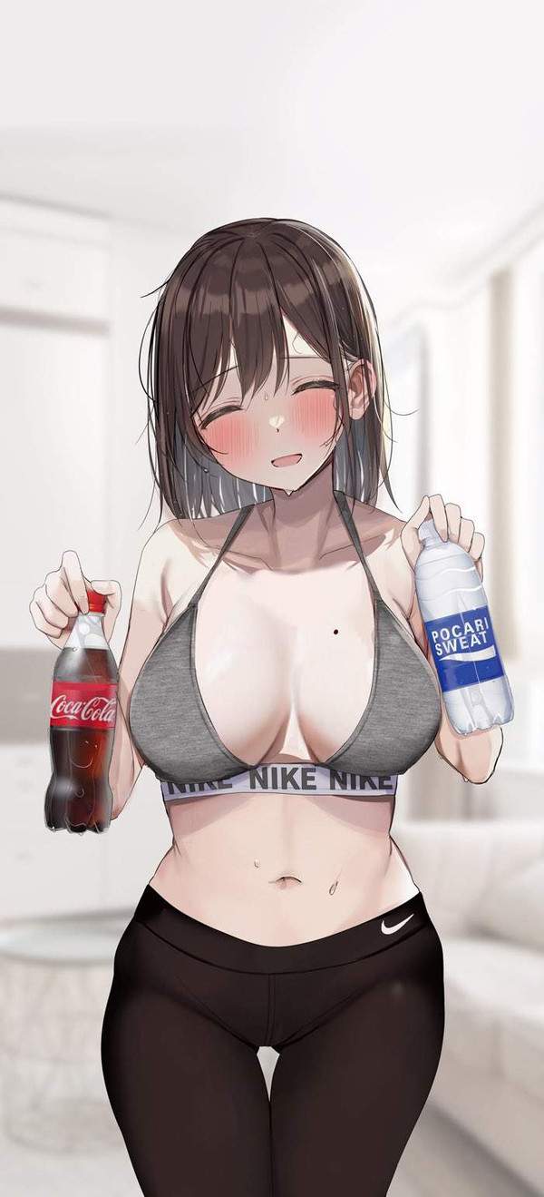 オイオイオイ】コーラ飲んでる女子の二次エロ画像 | 萌えエロ画像.com